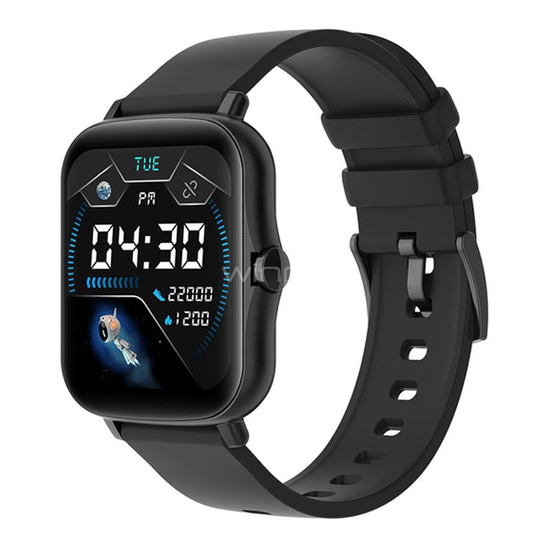 Smartwatch Colmi P8 plus GT de 1.69“ (Bluetooth TWS, IP67, Negro)