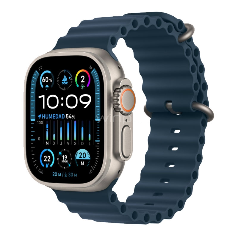 Apple Watch Ultra 2 de 49mm (OLED, GPS, Case Titanio, Correa Ocean Medianoche)