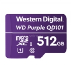 Tarjeta MicroSD Western Digital Purple SC QD101 de 512GB (Clase 10, MicroSDHC)