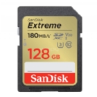Tarjeta SD SanDisk Extreme de 128GB (SDHC/SDXC, Clase 10, V30, 180MB/s)